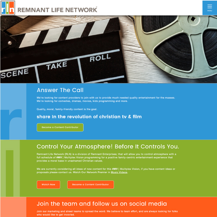 Remnant Life Network - Website
